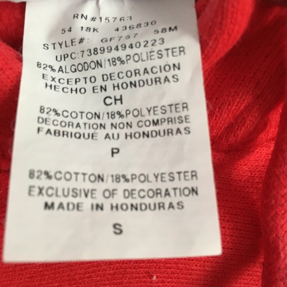 Champion reverse weave coral red hoodie - Picture 5 of 6